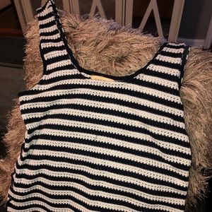 Black & white stripe shirt